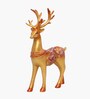 Golden Deer Showpiece Set Of 2