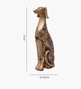 Golden Dog Showpiece Set Of 2