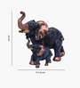 Elephantphant With Baby Set Showpiece