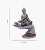 Grey Hand Buddha Idol Grey Set Of 3