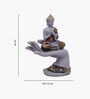 Grey Hand Buddha Idol Grey Set Of 3