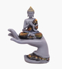 Grey Hand Buddha Idol Grey Set Of 3