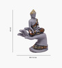 Grey Hand Buddha Idol Grey Set Of 3