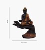 Grey Hand Buddha Idol Orange Set Of 3