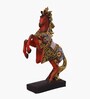 Multicolour Jewellry Horse Showpiece Set Of 2