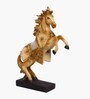 Beige Jwellery Horse Showpiece Set Of 2