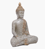 Mud Color Buddha Idol Nag Samadhi 2 Ft