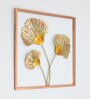 Playa Leaf Iron Multicolour Metal Wall Art