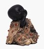 Black Small Monk Bacha Set Of 3