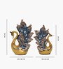 Golden Swan Jewellery Showpiece Set Of 2