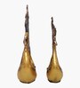 Golden Swan Jewellery Showpiece Set Of 2