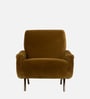 Veelmora Mid Lounge Chair In Mustard Colour