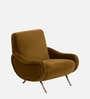 Veelmora Mid Lounge Chair In Mustard Colour