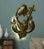 Veena Ganesh Ji Multicolour Metal Wall Art