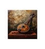 Veena Strings 20inx16in Gallery Wrap Canvas Painting