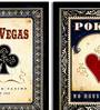 Vegas Casino/Bar Black Plastic Framed Art Print