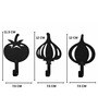 Veggie Wall Art Hook 3 Pcs