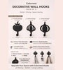 Veggie Wall Art Hook 3 Pcs