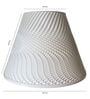 Beige Veil Polymer Lamp Shade