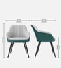 Velmora Premium Armchair In Light Grey Colour
