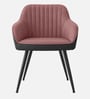 Velmora Premium Armchair In Pink Colour
