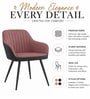 Velmora Premium Armchair In Pink Colour