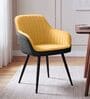 Velmora Premium Armchair In Yellow Colour