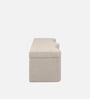 Velmora Wave Storage Bench In Grey Colour