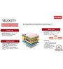 Velocity 3 Zoned Pocket Spring 6 Inch Queen Size Mattress