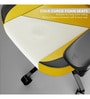 Velocity Leather Gaming Chair in Yellow & Black Colour