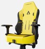 Velocity Leather Gaming Chair in Yellow & Black Colour