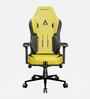 Velocity Leather Gaming Chair in Yellow & Black Colour