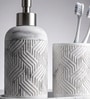 Snow Velora 3-Piece Contemporary Bathroom Organizer Set