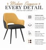 Velora Premium Armchair In Dark Grey Colour