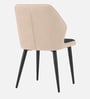 Veltrano Luxury Upholstered Chair In Dark Grey Colour
