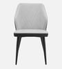 Veltrano Luxury Upholstered Chair In Light Grey Colour
