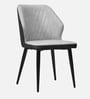 Veltrano Luxury Upholstered Chair In Light Grey Colour