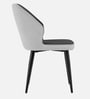 Veltrano Luxury Upholstered Chair In Light Grey Colour