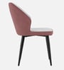Veltrano Luxury Upholstered Chair In Pink Colour