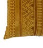 Velvet 18 x 18 Inch 1 Cushion Cover in Yellow Color