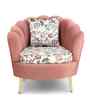 Bloom Lotus Chair In Rosegold And Print Color