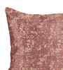 Maroon Jacquard Glitter Printed 16X16 Inches 2Pcs Cushion Covers