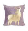 Velvet Multicolour 16 x 16 Inch Cushion Cover (Set of 1)