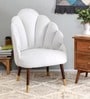 Peacock Chair In Off White Colour