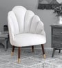 Peacock Chair In Off White Colour