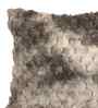 Grey Velvet Rabit Hair Feel 16X16 Inches 2Pcs Cushion Covers