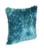 Blue Velvet Rabit Hair Feel 16X16 Inches 5Pcs Cushion Covers