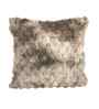 Grey Velvet Rabit Hair Feel 16X16 Inches 5Pcs Cushion Covers