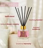 Velvety Rose Aroma Reed Diffuser Set | 100Ml