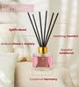 Velvety Rose Aroma Reed Diffuser Set | 100Ml Velvety Rose Aroma Reed Diffuser Set | 100Ml